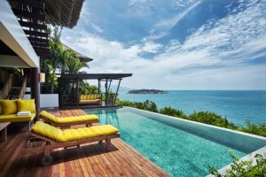 Six Senses Samui Ocean retreat Pool deck